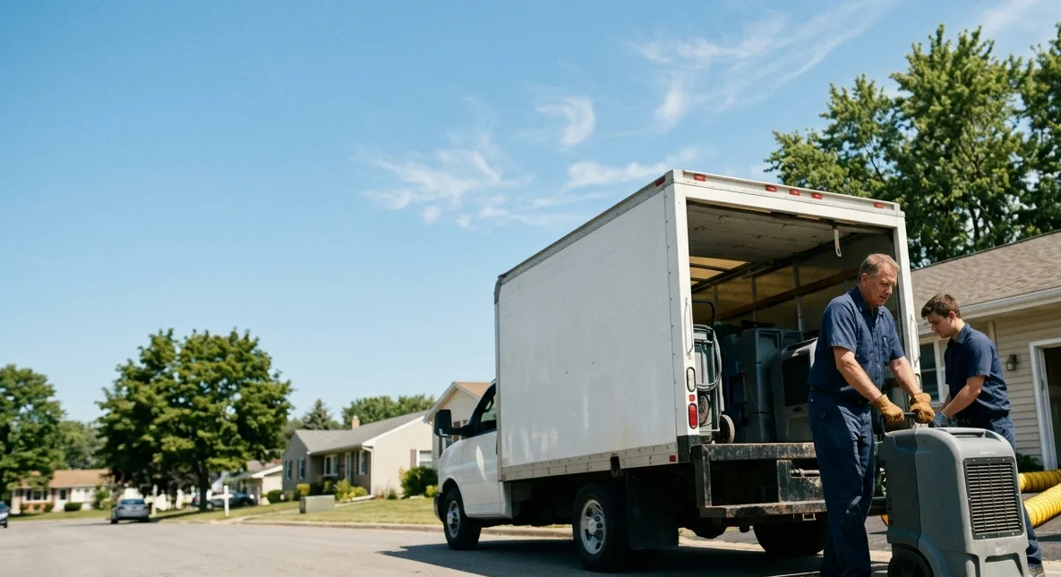 Water Damage Cleanup in Gettysburg, OH near me